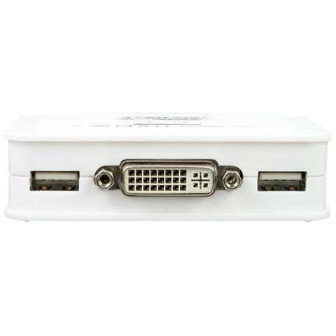 61613I, USB, USB, DVI-D, 1920 x 1200 Pixels, Bianco - Foto 2